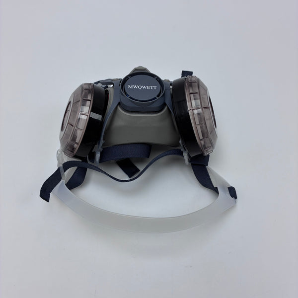 MWQWETT Dust protective respiratory masks Dual Cartridge Air Purifying Dust Mask for Industrial Painting, Chemical Spraying