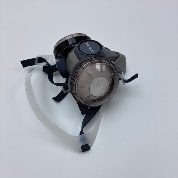 MWQWETT Dust protective respiratory masks Dual Cartridge Air Purifying Dust Mask for Industrial Painting, Chemical Spraying