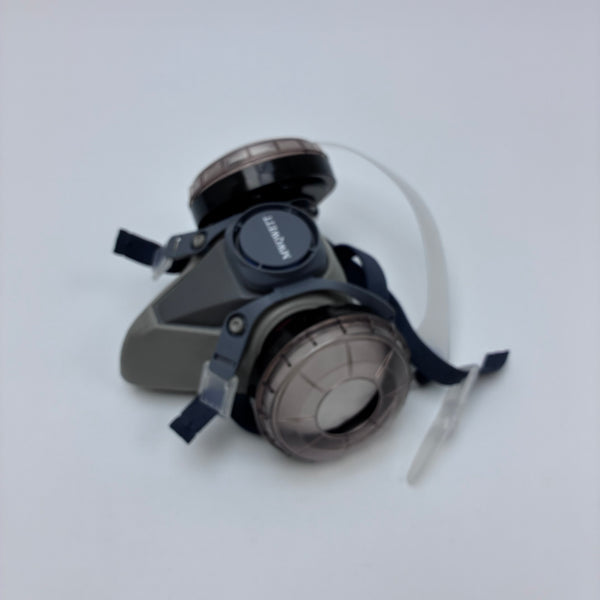MWQWETT Dust protective respiratory masks Dual Cartridge Air Purifying Dust Mask for Industrial Painting, Chemical Spraying