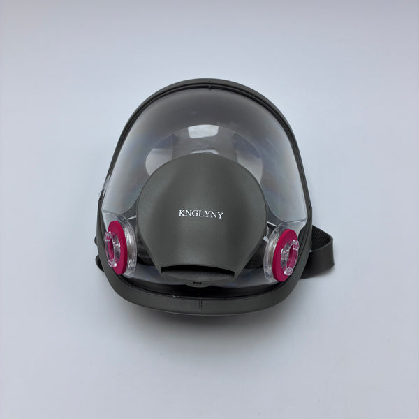 KNGLYNY Protective industrial face shields Full Facepiece Respirator with Detachable Visor for Painting, Chemical Handling