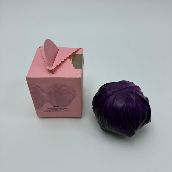 ASKTIME Artificial vegetables Lifelike Artificial Purple Cabbage - PU Simulation Fake Vegetable