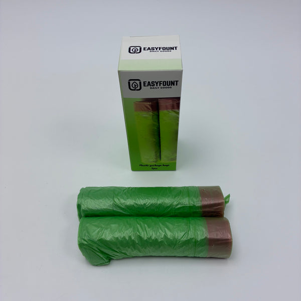 EASYFOUNT DAILY GOODS Plastic garbage bags Heavy Duty Plastic Garbage Bags - 45x50cm Thickened PE T trash Bags