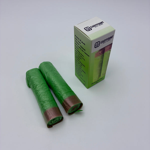 EASYFOUNT DAILY GOODS Plastic garbage bags Heavy Duty Plastic Garbage Bags - 45x50cm Thickened PE T trash Bags