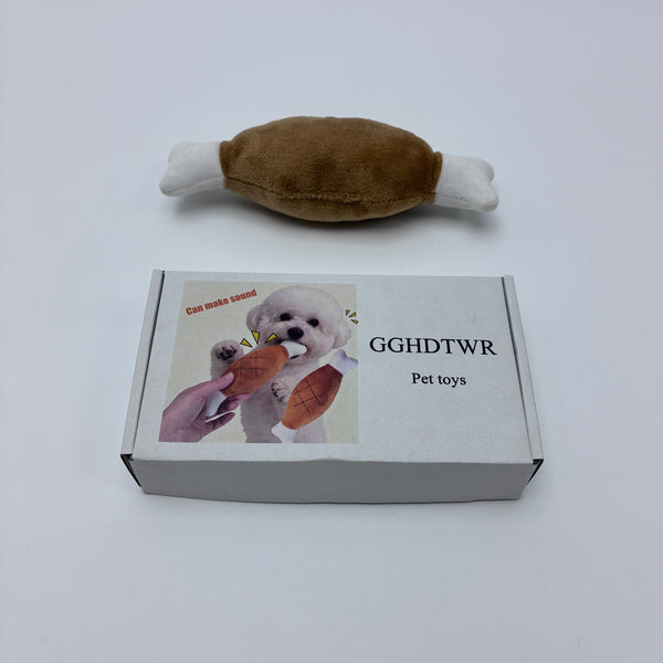 GGHDTWR Pet toys Pet Chew Toy, 18cm Plush Bone Toy for Dogs, Soft Interactive Toy for Small to Medium Dogs