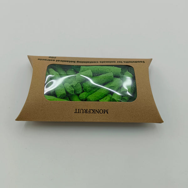 MONKFRUIT Foodstuffs for animals containing botanical extracts, Unique texture