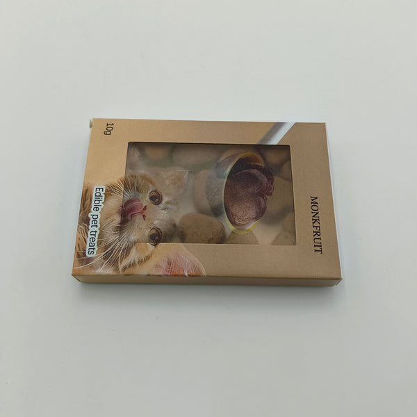 MONKFRUIT Edible pet treats Delicious daily pet snacks for cats and dogs, 10g