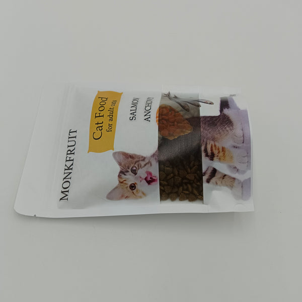 MONKFRUIT Cat food Delicious salmon and anchovy adult cat food combination, 300g