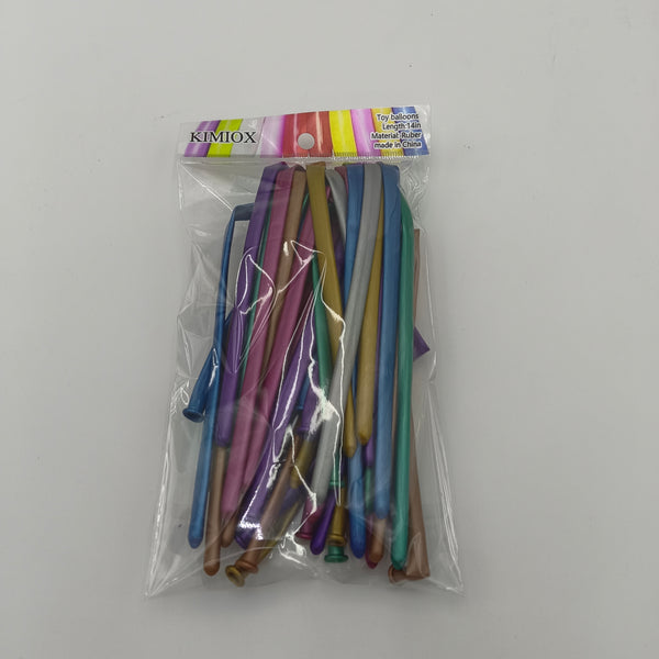 KIMIOX Toy balloons Colorful, soft and elastic rubber toy balloons