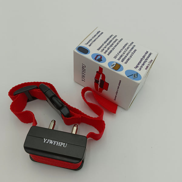 YJWFHPU Electronic collars to train animals Waterproof Electronic Pet Training Collar, 4 Correction Levels, 500ft Range