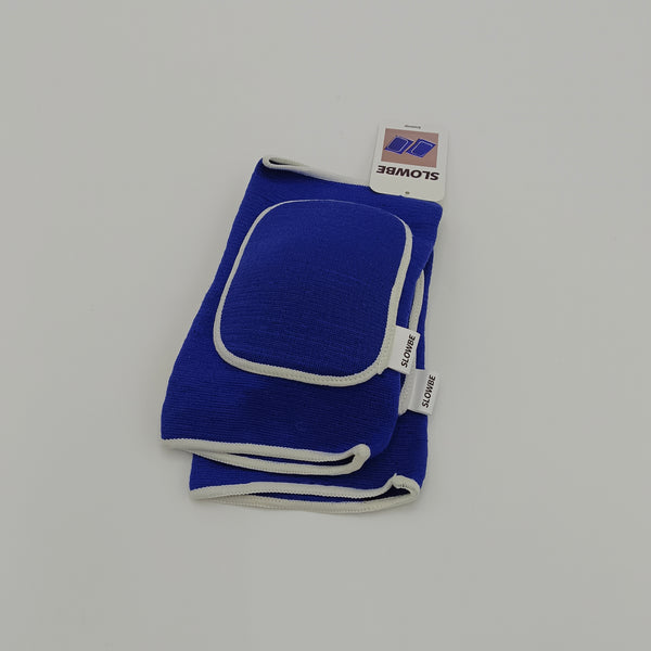 SLOWBE kneecap Athletic Knee Support Pads, Elastic Compression, Blue