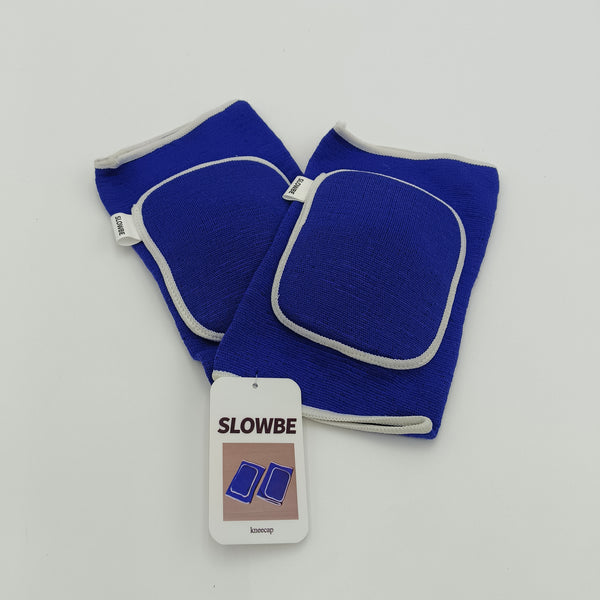 SLOWBE kneecap Athletic Knee Support Pads, Elastic Compression, Blue