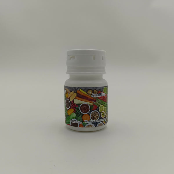 AuraBliss Vitarmin and mineral supplements for Digestive Support, 60 Count