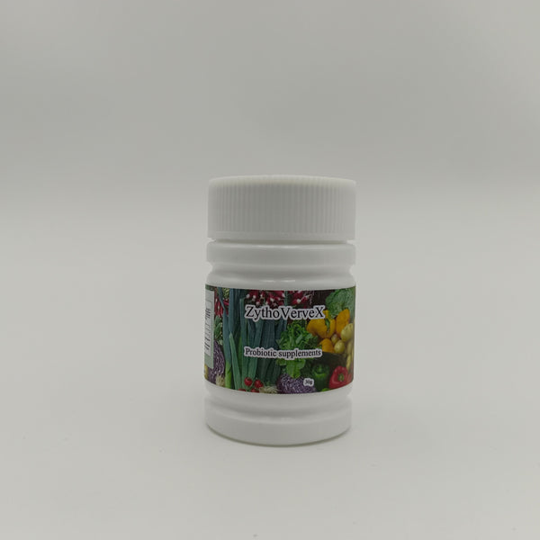 ZythoVerveX Probiotic supplements Digestive Health and Immune Support Probiotic Supplements, 30g