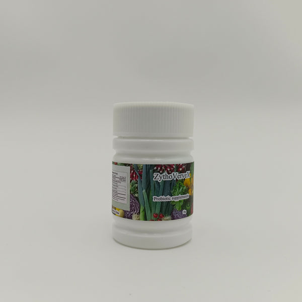 ZythoVerveX Probiotic supplements Digestive Health and Immune Support Probiotic Supplements, 30g