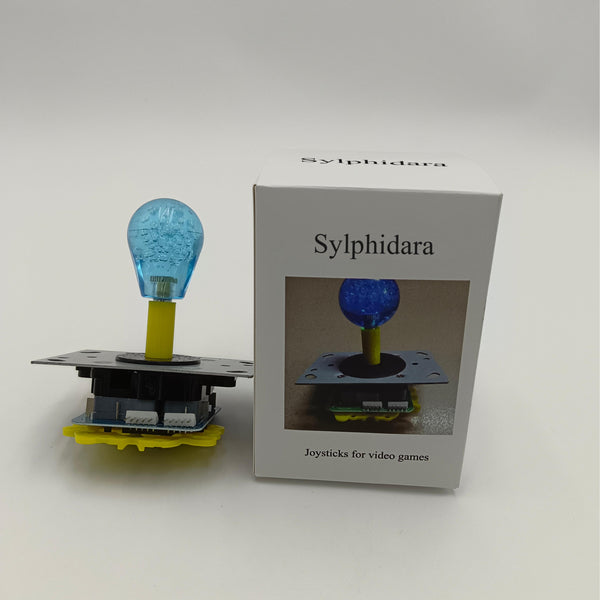 Sylphidara Joysticks for video games Blue USB Gaming Joystick, Short Stroke Design, 0.21kg