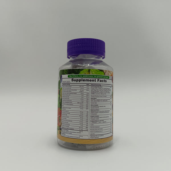 TORTAI Nutritional supplements Organic Whole Food Nutritional Supplement, Vegan Formula, 30 Capsules