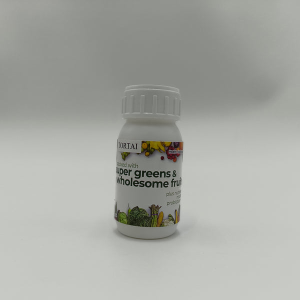 TORTAI Health food supplements Super Green Wholesome Vegetarian Supplement Capsules, 60 Capsule