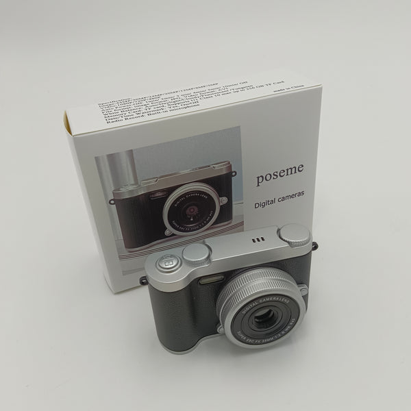 poseme Digital cameras Retro Style Digital Camera, Built-in Microphone, TF Card Support