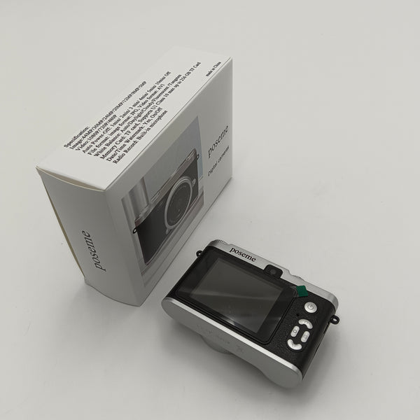 poseme Digital cameras Retro Style Digital Camera, Built-in Microphone, TF Card Support