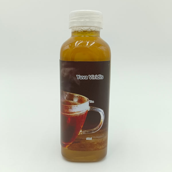 Yuva Viridis Tea Zero Calorie Black Tea, Ready to Drink, 500ml Bottle