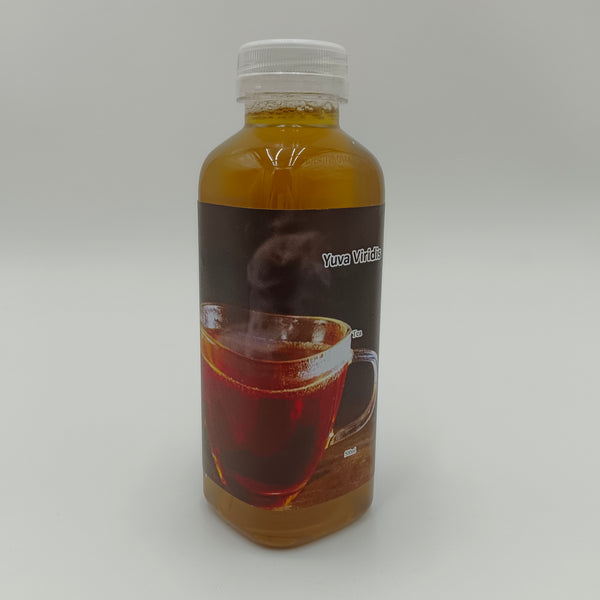 Yuva Viridis Tea Zero Calorie Black Tea, Ready to Drink, 500ml Bottle