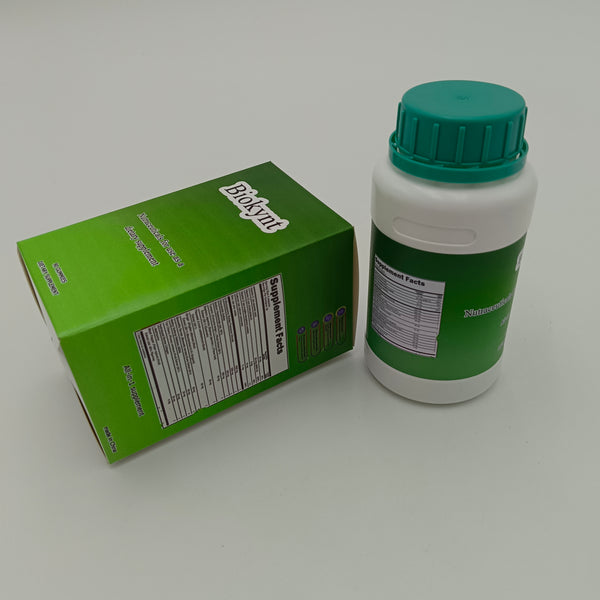Biokynt Nutraceuticals for use as a dietary supplement Portable bottle dietary supplement, 90 gummy candies