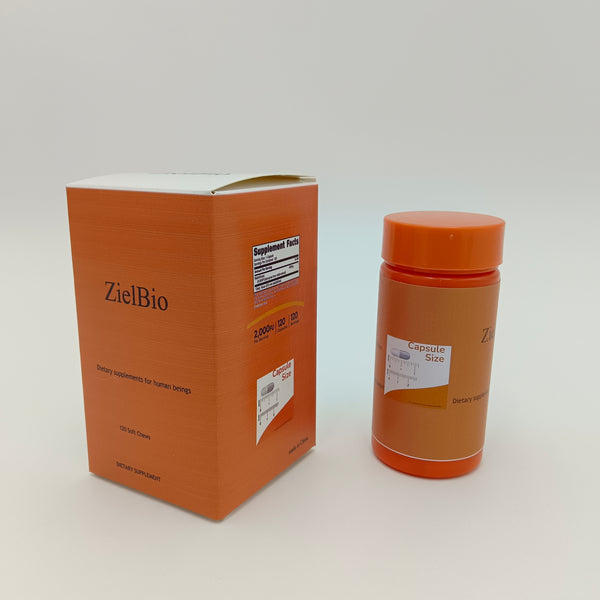 ZielBio Dietary supplements for human beings 120 capsules human dietary supplements for home/office/travel