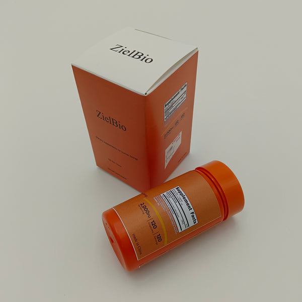 ZielBio Dietary supplements for human beings 120 capsules human dietary supplements for home/office/travel