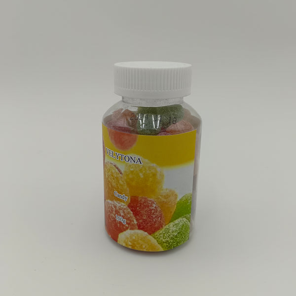 VELYTONA Candy Bottled candies for daily leisure, 150g, spherical candy design