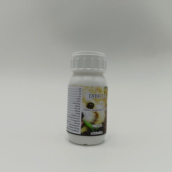 DIBICLE Dietary supplements for animals 30 soft capsules, suitable for pet dogs and cats, supporting gastrointestinal health