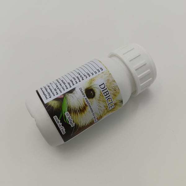 DIBICLE Dietary supplements for animals 30 soft capsules, suitable for pet dogs and cats, supporting gastrointestinal health