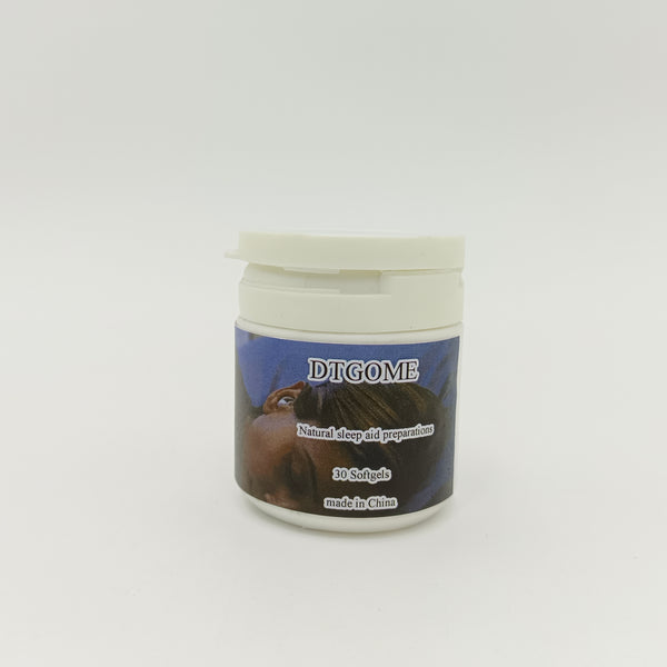DTGOME Natural sleep aid preparations 30 natural sleep aid soft capsules, improving sleep quality without dependence