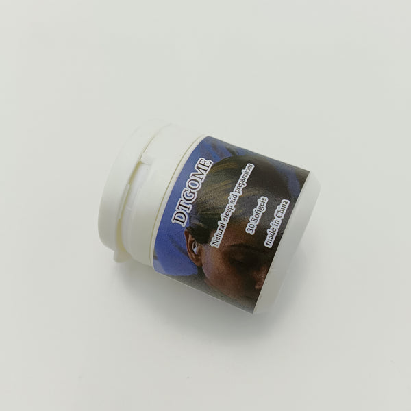 DTGOME Natural sleep aid preparations 30 natural sleep aid soft capsules, improving sleep quality without dependence