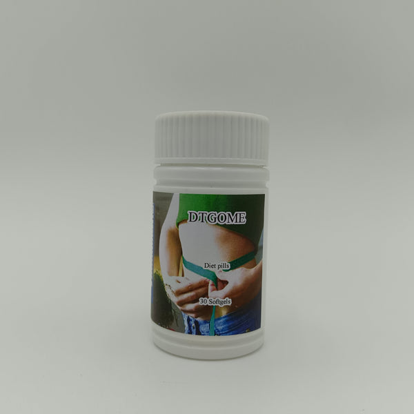 DTGOME Diet pills Weight loss dietary supplement, 30 soft capsules, assisting in fat reduction and metabolism