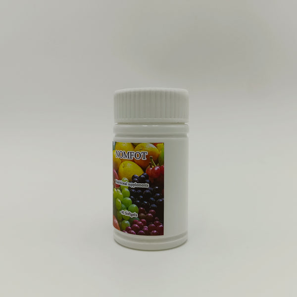 NOMFOT Nutritional supplements 30 soft capsules of nutritional supplement, extracted from various fruits