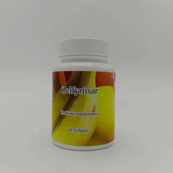 Zelfyrtisar Probiotic supplements 60 soft Capsules, high-activity complex probiotics + prebiotics, supporting intestinal health