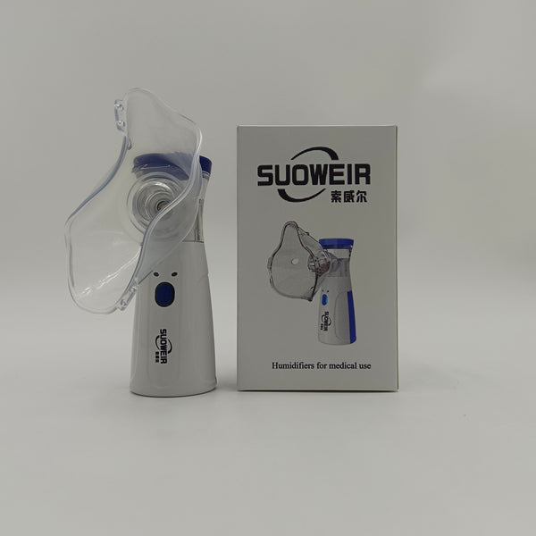 SUOWEIR Humidifiers for medical use Portable Medical Humidifier, Handheld Ultrasonic Nebulizer, White