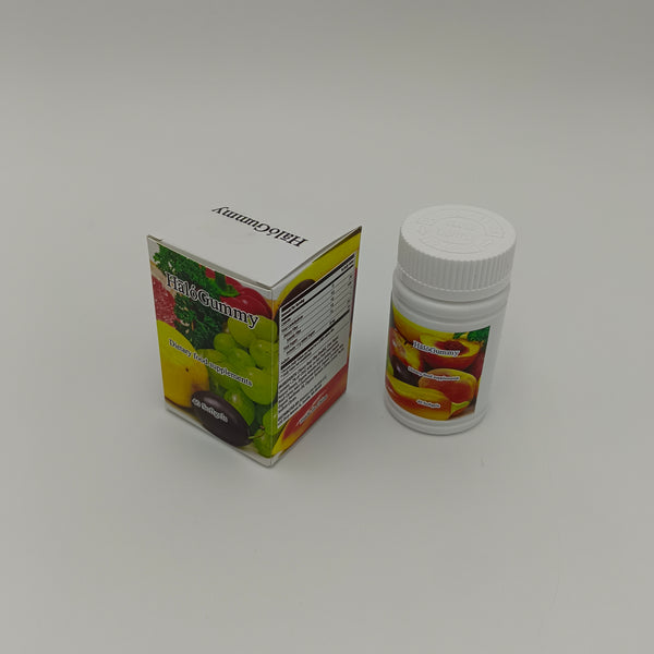 HālóGummy Dietary food supplements 40 Capsules Natural fruit and vegetable dietary supplement