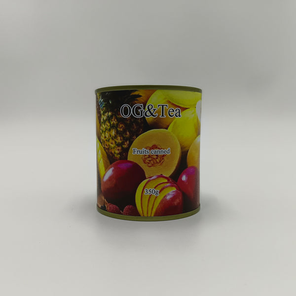 OG&Tea Fruits canned Mixed Fruits Canned, 350g, Low Calorie, No Added Sugars
