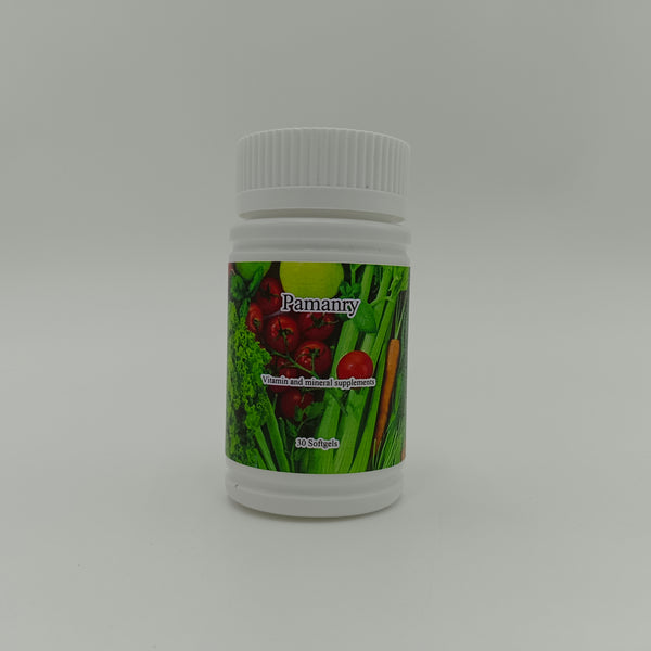 Pamanry Vitamin and mineral supplements 30 Count Vitamin & Mineral Softgels for Immune, Bone & Energy Support