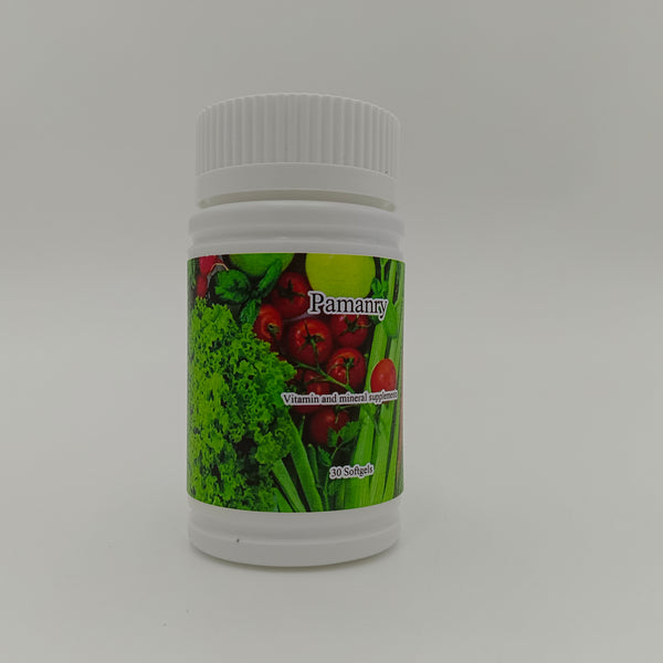 Pamanry Vitamin and mineral supplements 30 Count Vitamin & Mineral Softgels for Immune, Bone & Energy Support
