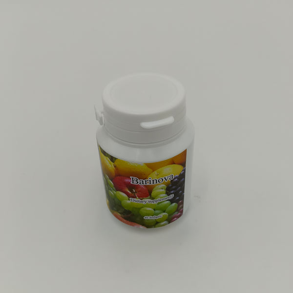 Barinova Dietary supplements 40 soft capsules, organic fruit and vegetable formula