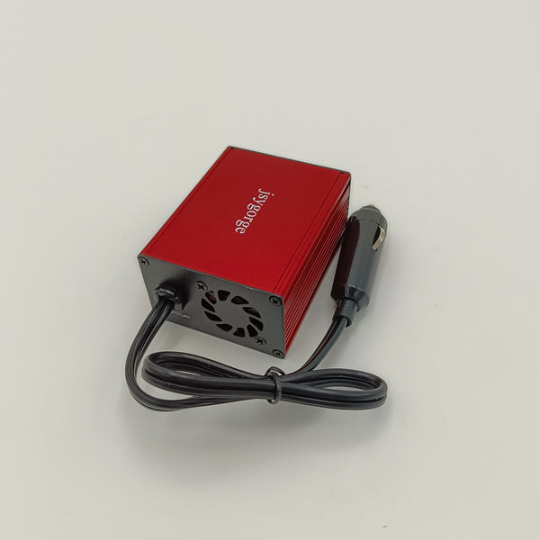 jsygorge Electric transformers Red Electric transformers with Dual USB Ports, Compact Aluminum Design