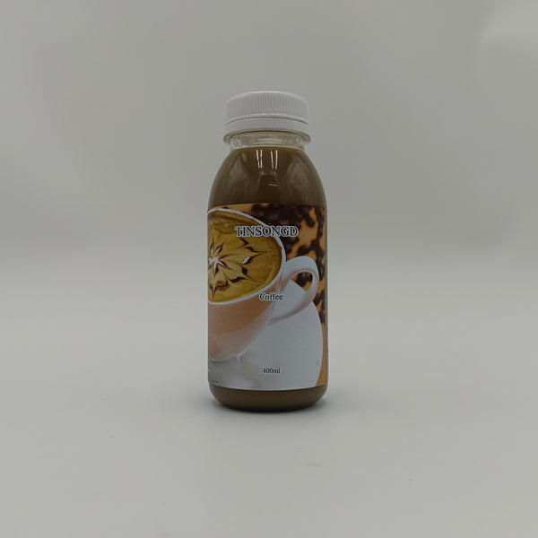 TINSONGD Coffee Ready to Drink Coffee Beverage, 400ml Bottle, Classic Coffee Flavor