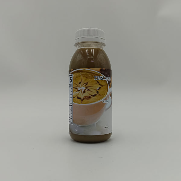 TINSONGD Coffee Ready to Drink Coffee Beverage, 400ml Bottle, Classic Coffee Flavor