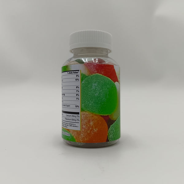 TINSONGD Candy Mixed Fruit Flavors Assorted Candy for Kids, 200g Jar
