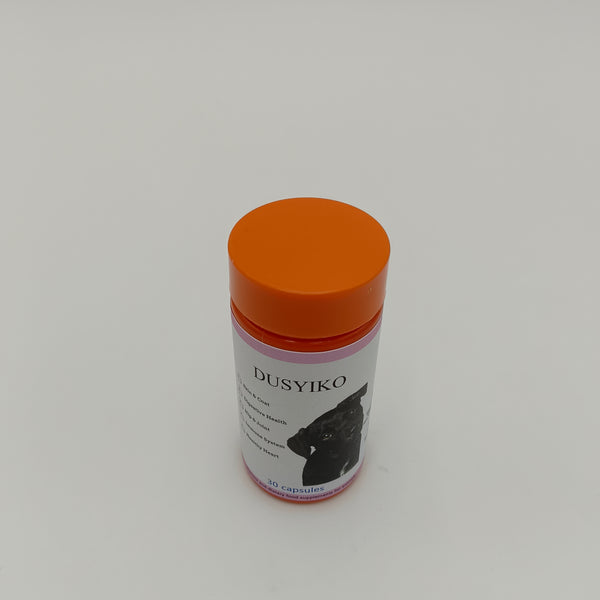 DUSYIKO Vitamins and dietary food supplements for animals 30 comprehensive nutritional supplements for pets, supporting skin and hair, joint, immune and heart health