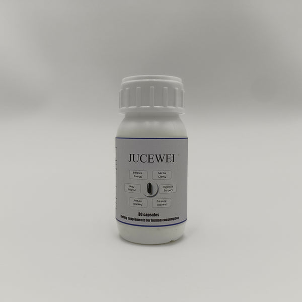 JUCEWEI Dietary supplements for human consumption 30 capsules, supporting energy boost, intestinal health and weight management