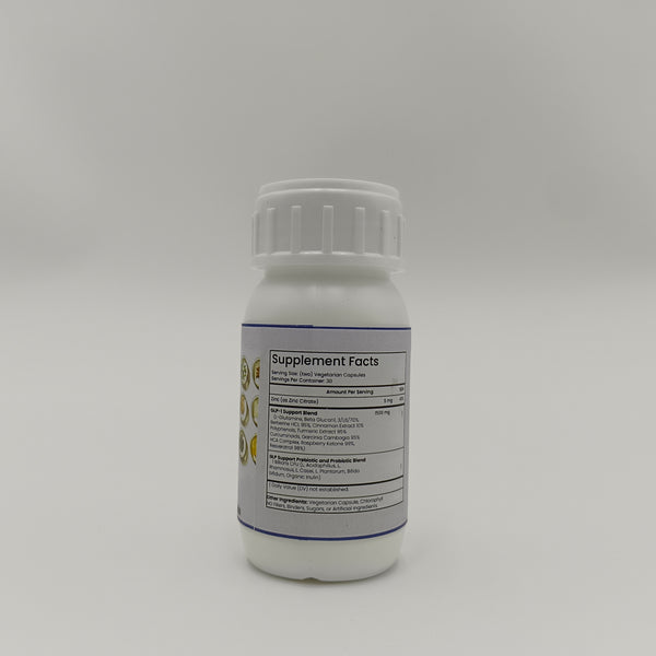 JUCEWEI Dietary supplements for human consumption 30 capsules, supporting energy boost, intestinal health and weight management