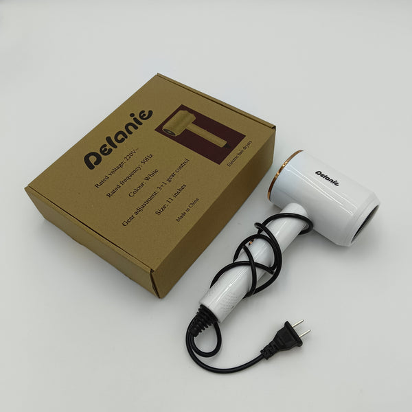 Electric hair dryers Portable White Hair Dryer, , 220V, 3 Speed Settings, 11 Inch